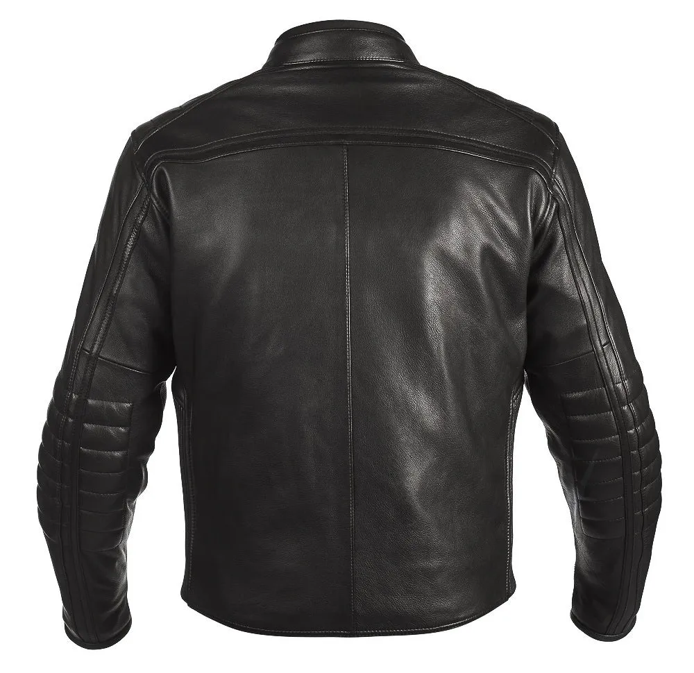 VANGUARD LUXE COFFEE BROWN MOTORCYCLE LEATHER JACKET
