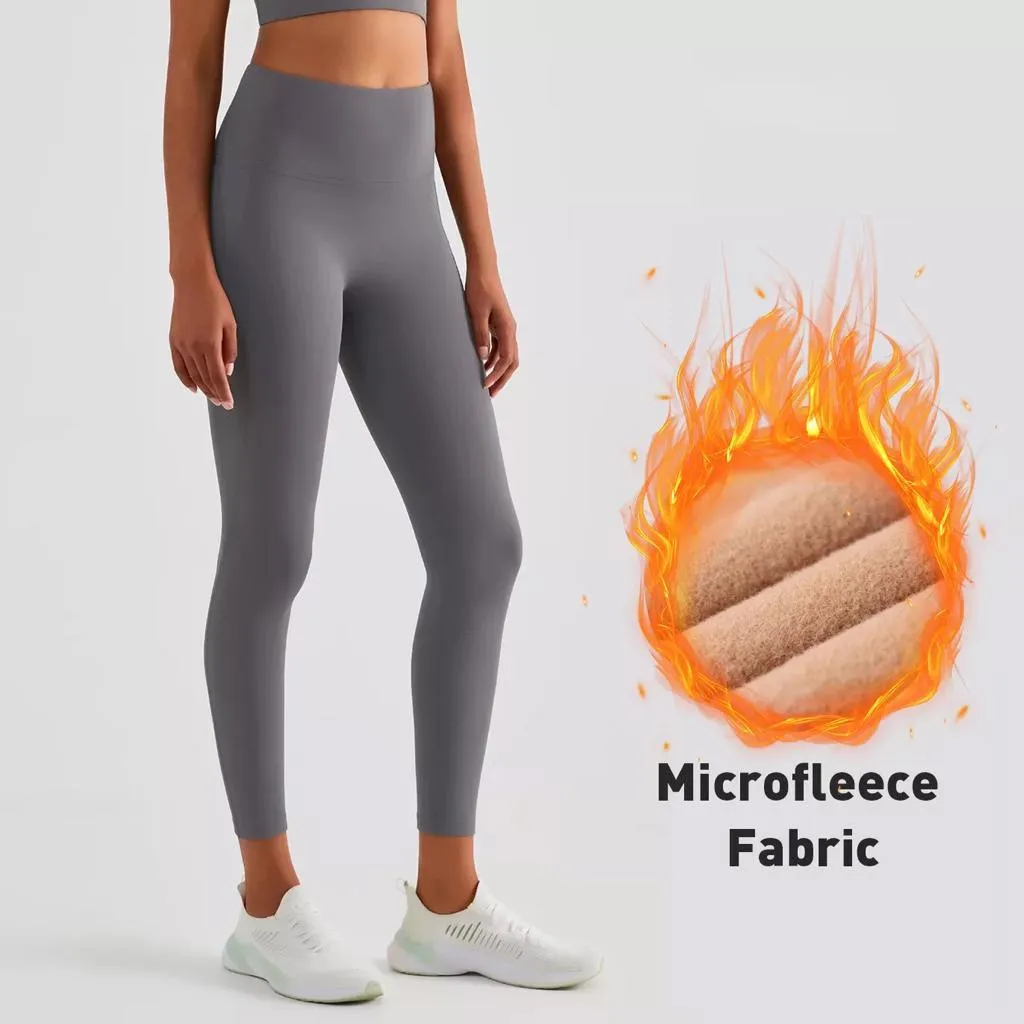 Women‚Äôs Fleece Leggings High Waist Stretchy Warm Leggings One Size (fits Small-Large)
