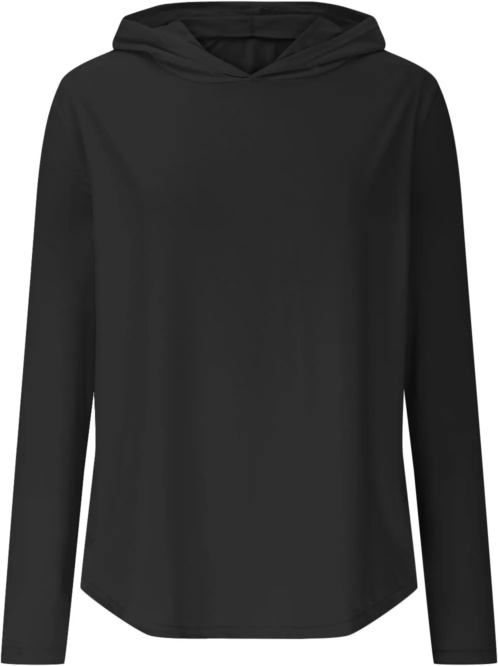 Women's Sun Protection Hoodie Shirts UPF 50  Long Sleeve UV SPF T-Shirt Hiking Running Quick Dry Rash Guard