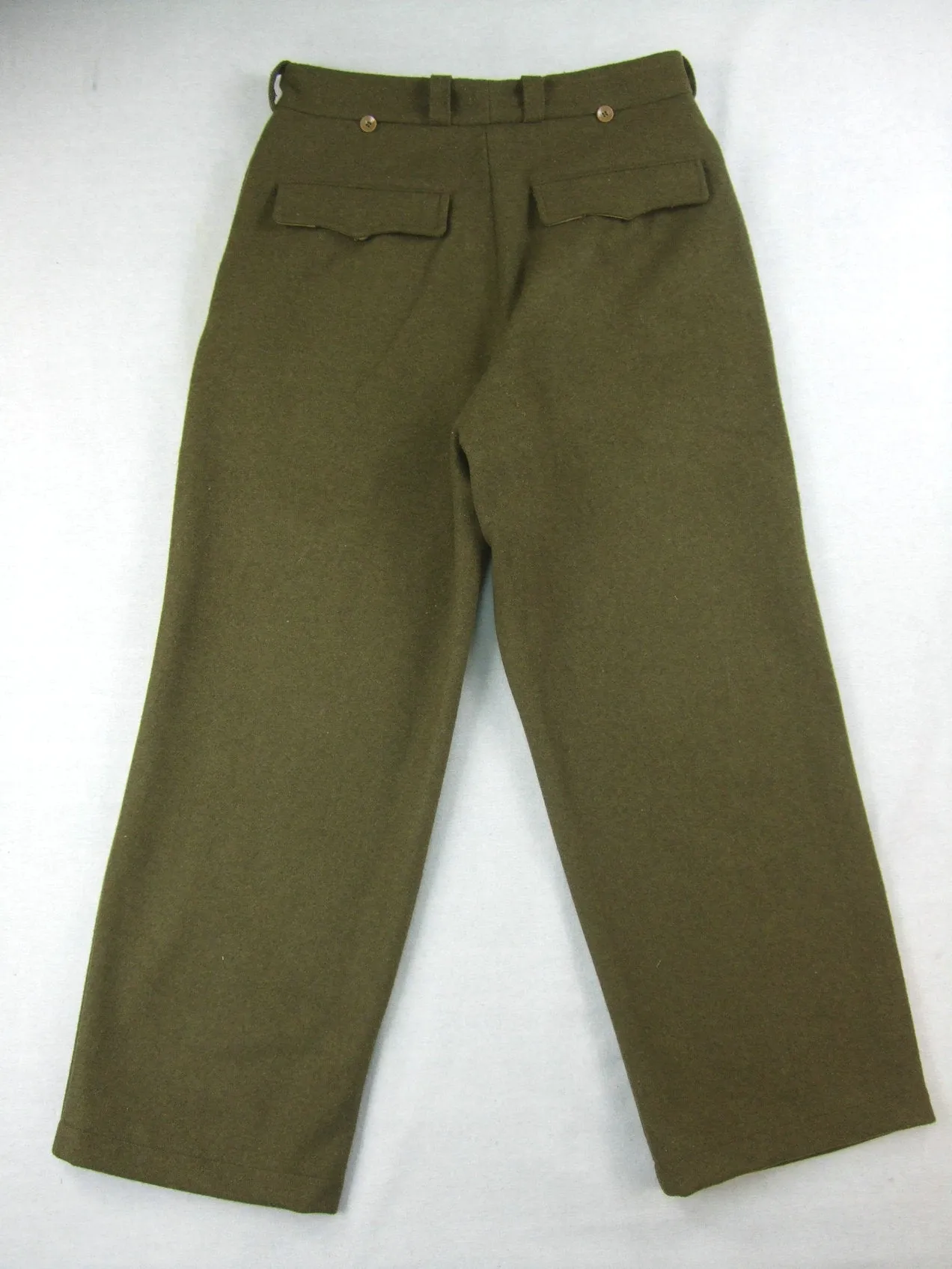 WW2 French Army Heavy Wool Pants Field Trousers