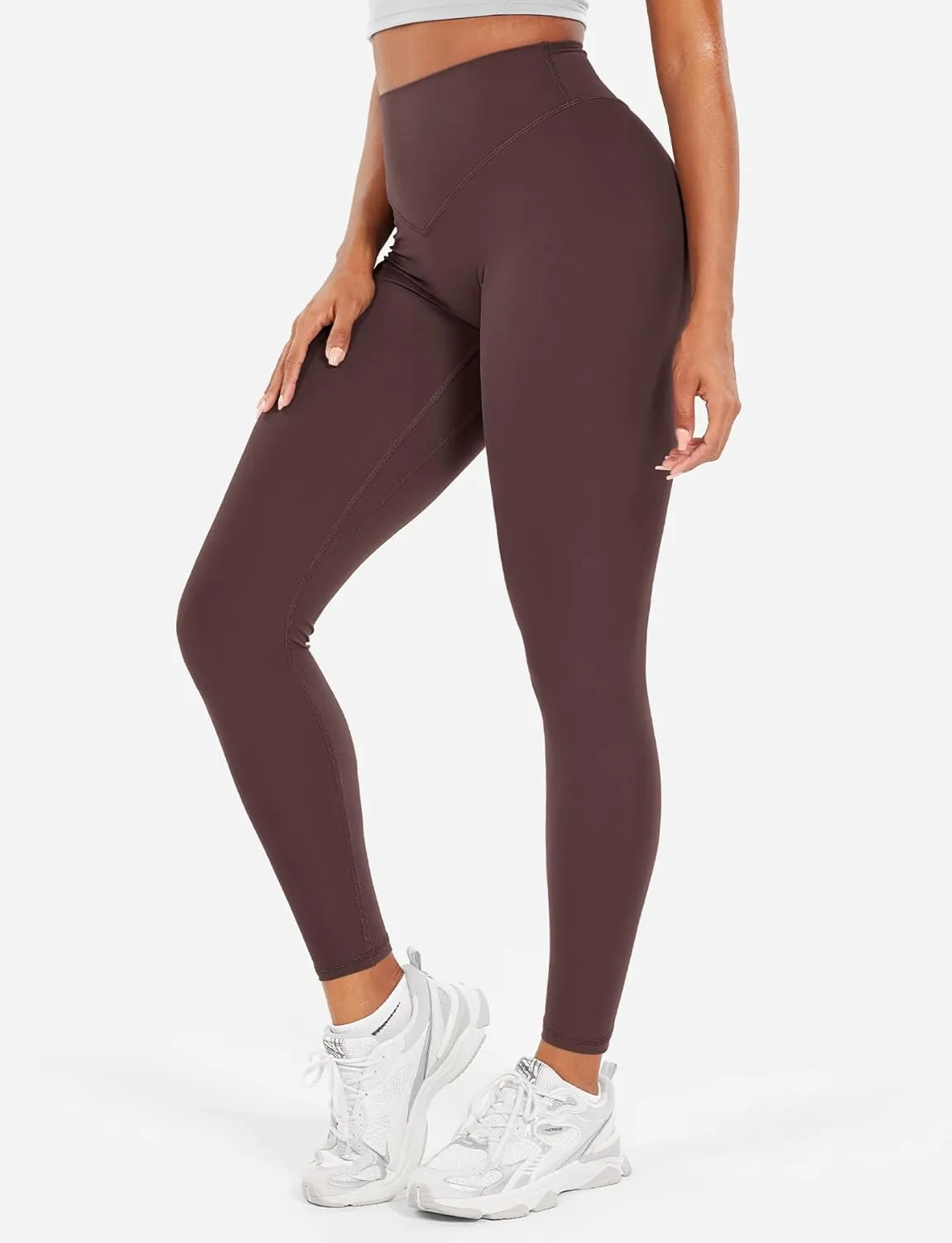 YEOREO Workout Leggings for Women Hidden Scrunch Tummy Control Leggings Agathia High Waisted Gym Yoga Pants
