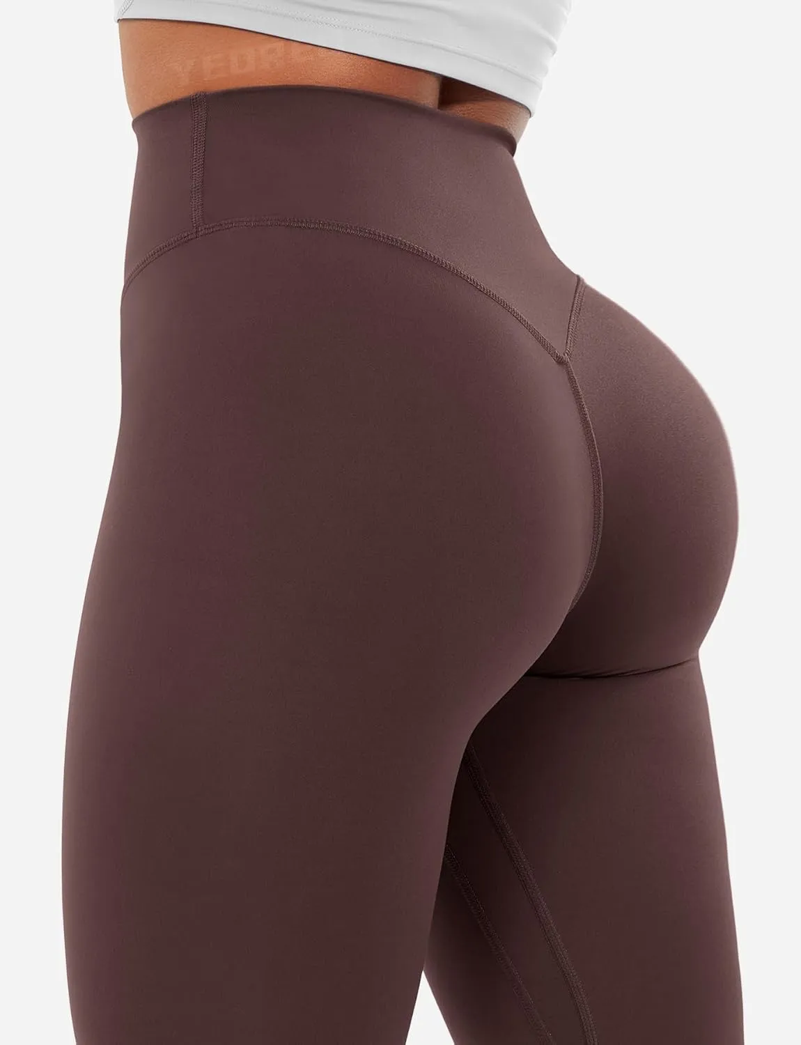 YEOREO Workout Leggings for Women Hidden Scrunch Tummy Control Leggings Agathia High Waisted Gym Yoga Pants