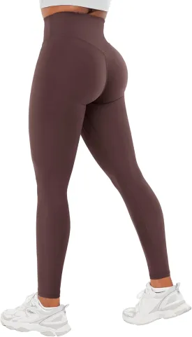 YEOREO Workout Leggings for Women Hidden Scrunch Tummy Control Leggings Agathia High Waisted Gym Yoga Pants