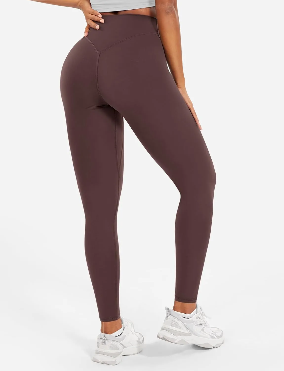 YEOREO Workout Leggings for Women Hidden Scrunch Tummy Control Leggings Agathia High Waisted Gym Yoga Pants